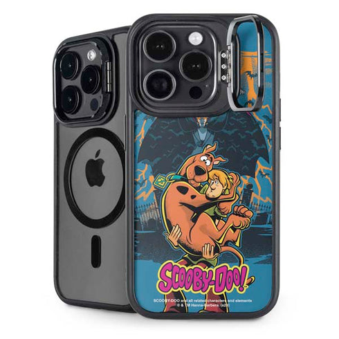 Scooby Doo Beware of Dracula iPhone 15 Pro Kickstand Case